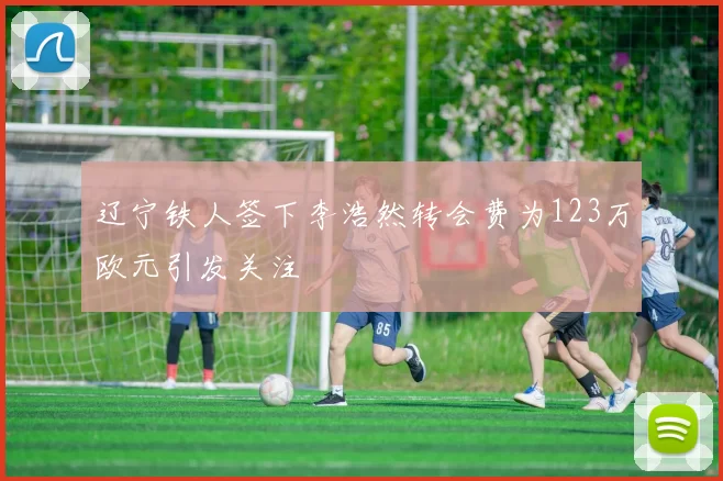 辽宁铁人签下李浩然转会费为123万欧元引发关注